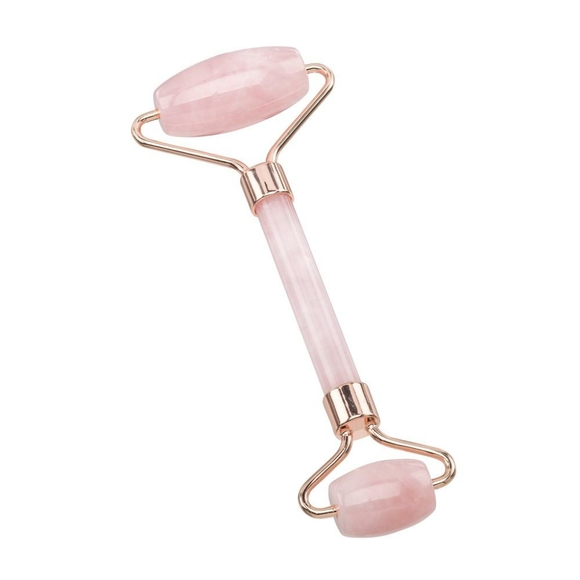 Rose quartz facial roller - Picture 2 of 3